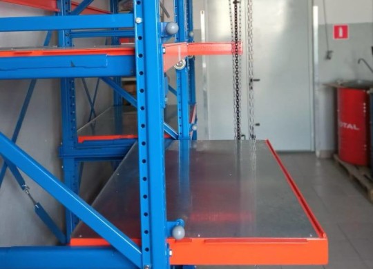 Полки частичного выдвижения